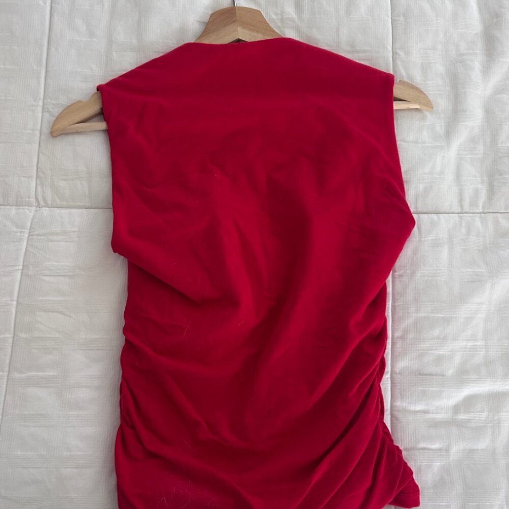 The Abercrombie & Fitch Red Ava Top - M - Picture 4 of 4